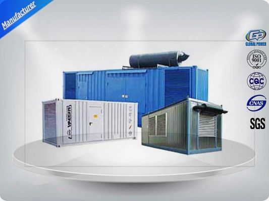 China Zescilinder Cummins dieselgenerator set 75 dB 1500 Kva voor militair/telecom leverancier