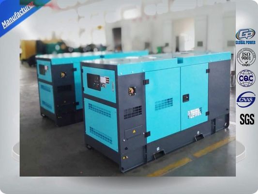 China 30Kva stille 2mm Dikke Luifel Diesel die Generatorreeks door Isuzu/Lovol-Dieselmotor wordt aangedreven leverancier