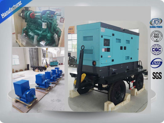 China Wereldwijde Cummins Stroomgeneratoren Dieselmotor Aanhanger Generator 200kw Voor Buitenwerk leverancier