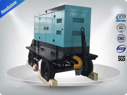 China 80kw Stille het Type van 100kva Aanhangwagen Opgezette Generator met de Dieselmotor van Cummins/Perkins- leverancier
