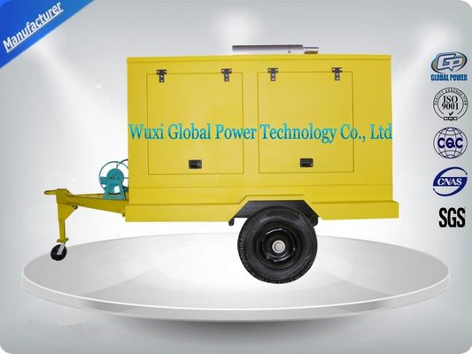 China Draagbare diesel-trailer gemonteerde generator met watergekoeld koelsysteem leverancier