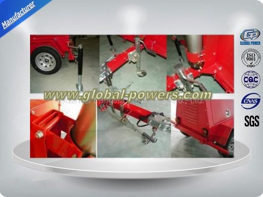 60Hz Huur van de enige Fase de Draagbare Mobiele Lichte Toren met Diesel Generator leverancier