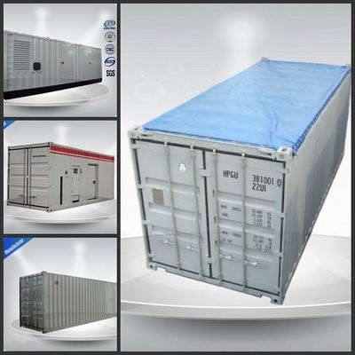 3-fase container generator set 720 kw / Kva aangedreven door Perkins motor leverancier