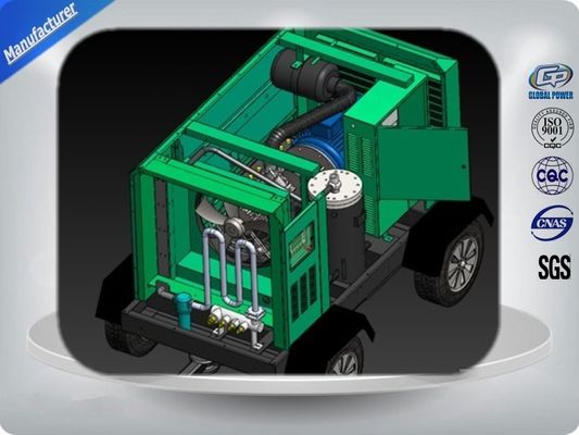 Olievrije schroef elektrische luchtcompressor - milieuvriendelijk met rechtstreeks aangedreven rotatie leverancier