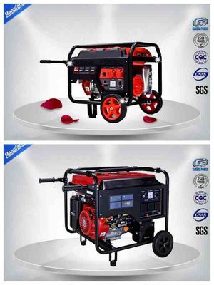 5kVA Digitale Benzine Residentiële Diesel Generatoren Eénfase Draagbaar ISO9001 leverancier