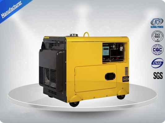 4.5kva stille Diesel Generator voor Huisgebruik 3 Reeks van de Fase de Draagbare Generator 72 dB met Digitaal Comité, Stil Kader leverancier