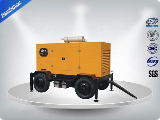 Eenvoudig te verplaatsen Trailer type 400KVA generator met Cummins motor NTAA855- G7A leverancier