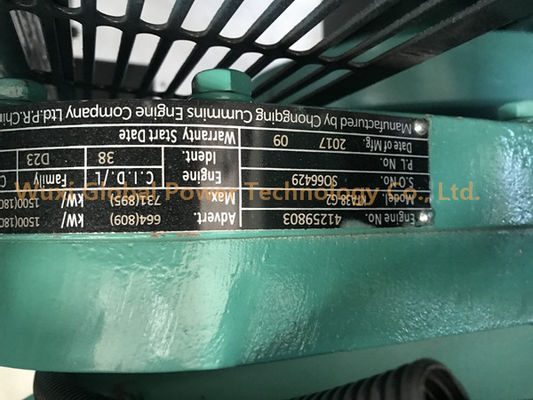 650 KVA / 520 KW Cummins Open Diesel Generator Set 50 HZ / 60 HZ Aangepast door Watergekoeld leverancier